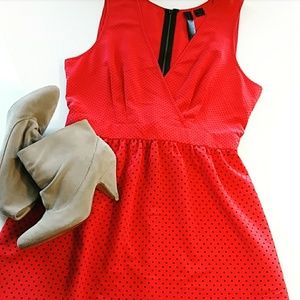 NWOT | Petticoat Alley| Red polka dot Dress